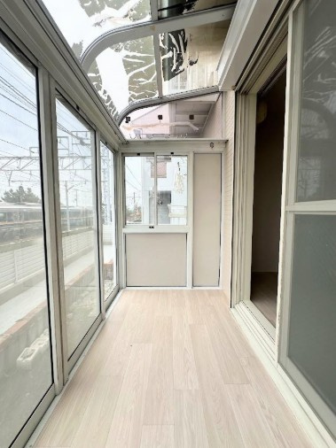 メゾン・ド・ソガワ　須磨駅の賃貸情報のバルコニー