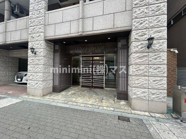 ＬＵＸＥ難波ＥＡＳＴのエントランス