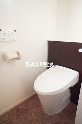 【トイレ】 | グラースダンジュ | 落ち着いた色調のトイレです♪