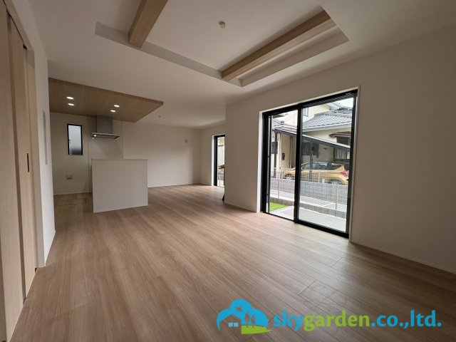 茅ヶ崎市室田５期　新築戸建　全２棟１号棟の居間・リビング