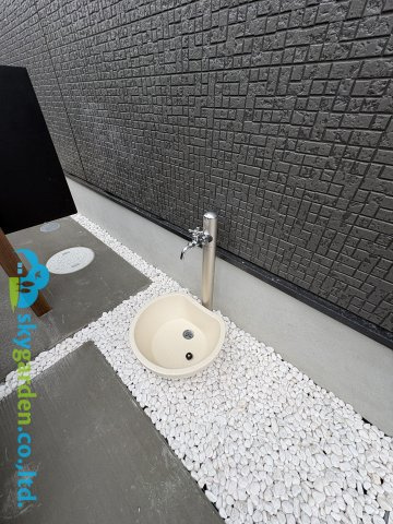 茅ヶ崎市室田５期　新築戸建　全２棟１号棟のその他|外の立水栓