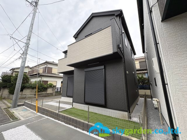 茅ヶ崎市室田５期　新築戸建　全２棟１号棟の外観|落ち着いた雰囲気の外観です