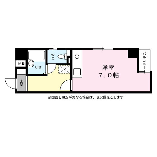ラパークの間取り