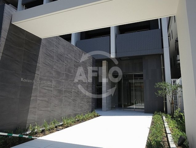 レジュールアッシュ上町台のエントランス|レジュールアッシュ上町台　エントランス