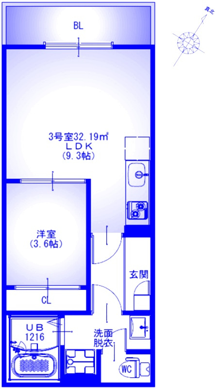 REGALEST 響の間取り
