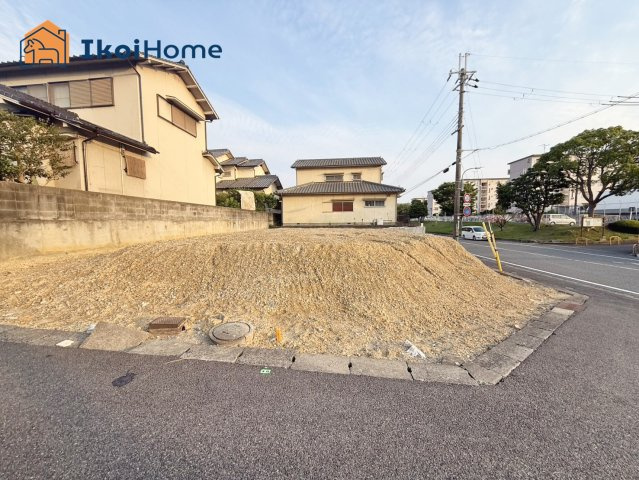 明石市大久保町高丘5丁目　全2区画　1号地　土地の前面道路含む現地写真|物件・当店の最寄駅まで無料送迎！最短10分で指定場所へお迎えに向かいます！まずはお問い合わせください