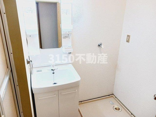 レジデンスマツバラの洗面所|使いやすい洗面所です
