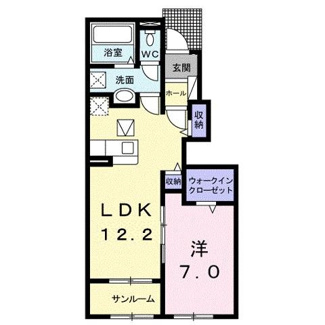 【間取り】 | ＳＵＮ１６笠岡Ⅰ
