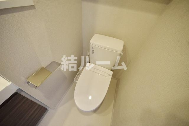 板橋区清水町の賃貸マンションのトイレ