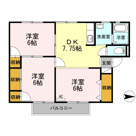 エミナースの間取り