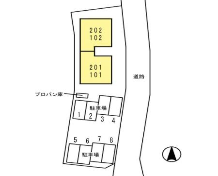エミナースの区画図