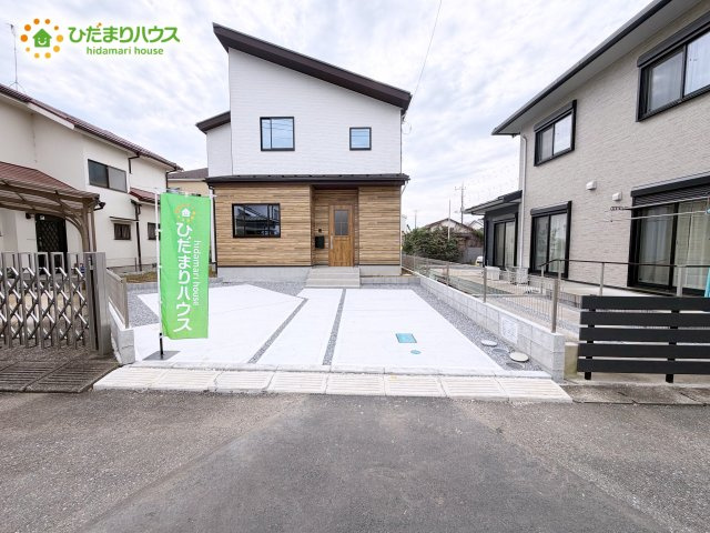 野田市宮崎新田4期　新築戸建　1号棟の外観|ご見学できます(^^)/お気軽にお問い合わせください。