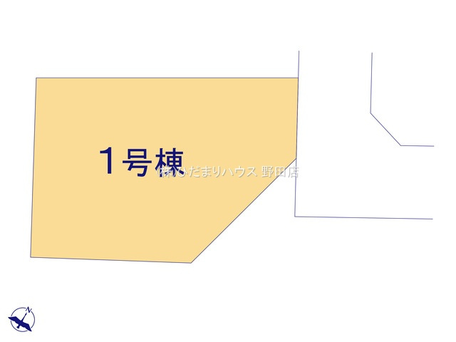 野田市宮崎新田4期　新築戸建　1号棟の区画図|1号棟
