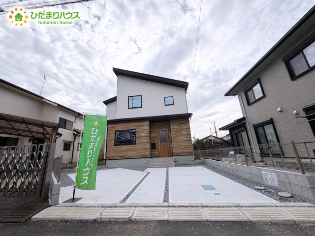 野田市宮崎新田4期　新築戸建　1号棟の駐車場|2台分可能な駐車スペース(^^)/車種により異なります。
