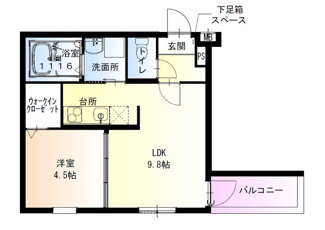 【間取り】 | フジパレス夙川香櫨園ノース