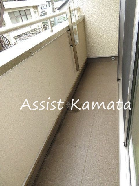 ワイズテラスコートのバルコニー