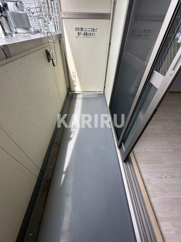 IF城北Ⅱのバルコニー|同物件別部屋の写真です。
