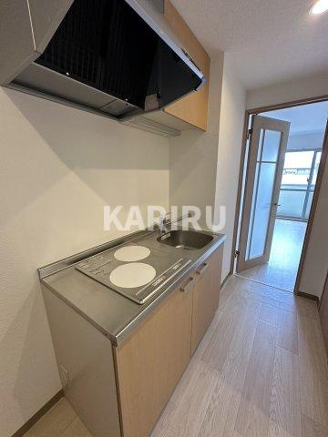IF城北Ⅱのキッチン|同物件別部屋の写真です。