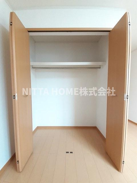 朝来市和田山町枚田岡のアパートの収納|室内収納です◇