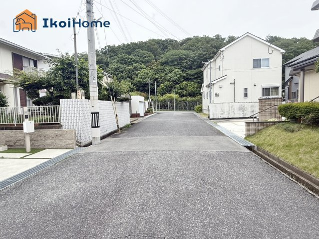 神戸市西区狩場台1丁目　全2区画　2号地　土地の前面道路含む現地写真|物件・当店の最寄駅まで無料送迎！最短10分で指定場所へお迎えに向かいます！まずはお問い合わせください