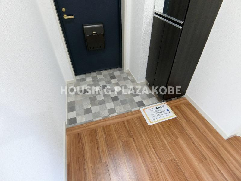 ミナミマチマンションの玄関