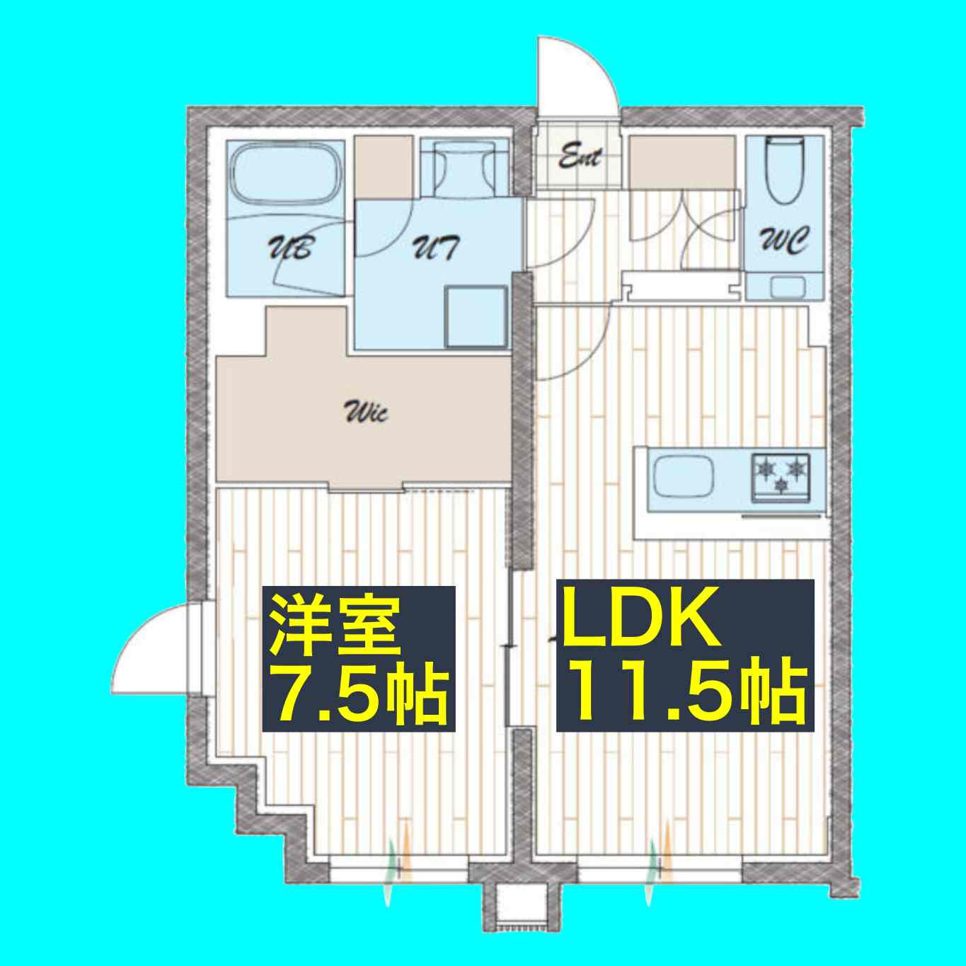 quador noie 池下の間取り