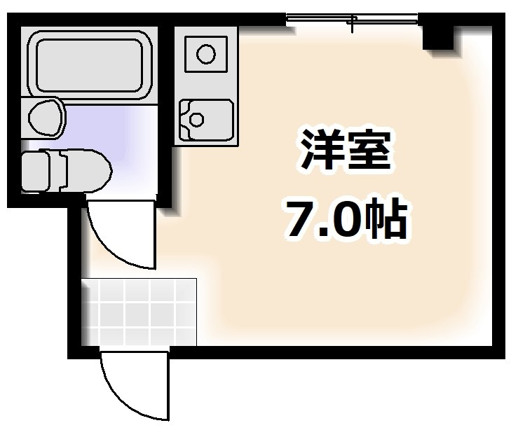 杉本スカイハイツの間取り