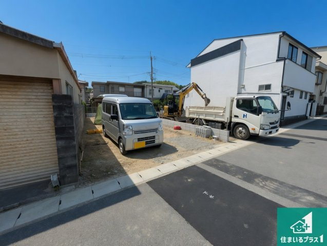 ★京都市山科区西野山中鳥井町　第1期　新築一戸建ての前面道路含む現地写真|周辺は落ち着いた街並みの住宅地！子育てがしやすい住環境です！まだ未完成ですが、現地でしかわからない事もございます。是非一度ご覧ください。