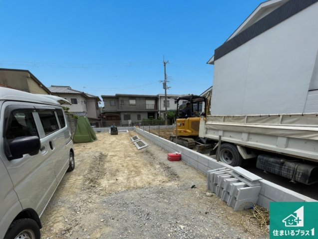 ★京都市山科区西野山中鳥井町　第1期　新築一戸建ての外観|周辺は落ち着いた街並みの住宅地！子育てがしやすい住環境です！まだ未完成ですが、現地でしかわからない事もございます。是非一度ご覧ください。