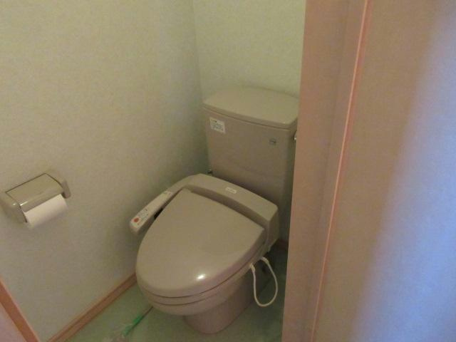 プラティのトイレ