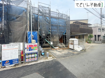 【外観】 | blooming garden久喜市久喜北1丁目 3期　新築住宅 | ≪2号棟≫
現地(2026年7月撮影)
