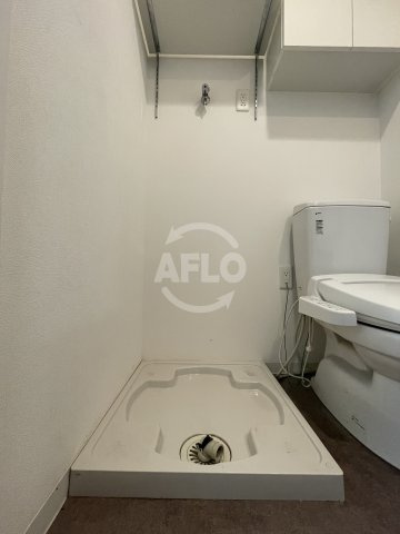 AFFLUENCE難波の洗面所|AFFLUENCE難波　洗濯機置き場