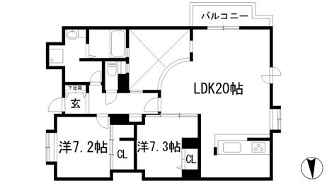 【間取り】