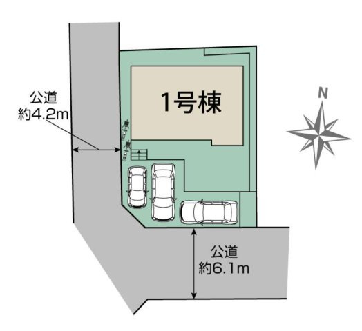 【区画図】 | 〇●藤沢市本藤沢7丁目 新築戸建●〇