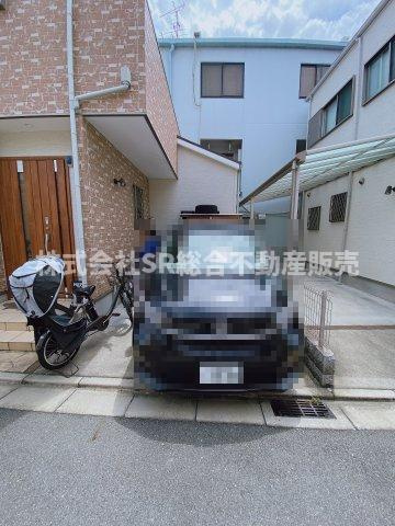 新庄1丁目中古戸建の駐車場|駐車スペース2台分完備！
