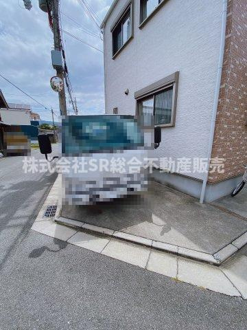 新庄1丁目中古戸建の駐車場|自転車、バイクも置けます！