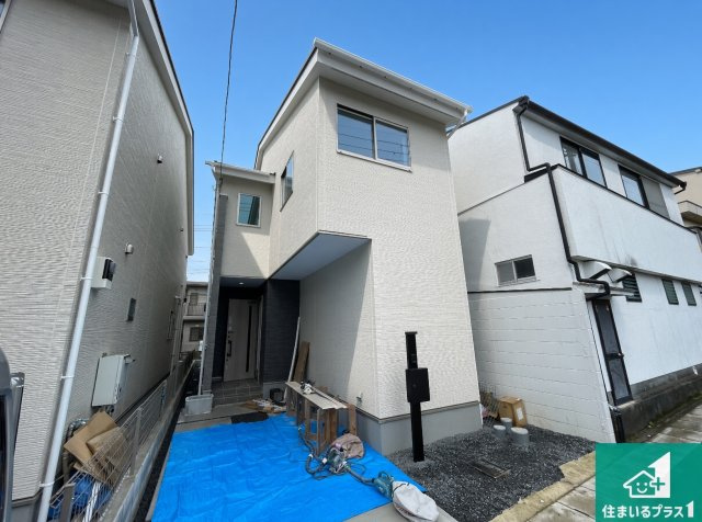 京都市山科区西野山中鳥井町　第1期　新築一戸建ての外観|周辺は落ち着いた街並みの住宅地！子育てがしやすい住環境です！まだ未完成ですが、現地でしかわからない事もございます。是非一度ご覧ください。