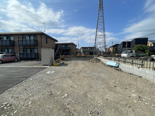 新築戸建・新築建売　会津若松市桜町　小金井小学校・第四中学校の駐車場