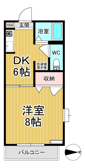 【間取り】 | ファミーユハイツしお野A | オススメのお部屋です♪