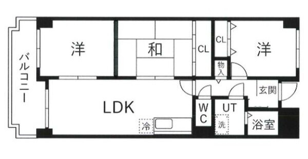 ロイヤル西宮の間取り