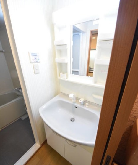 松戸市新松戸１丁目の賃貸マンションの洗面所