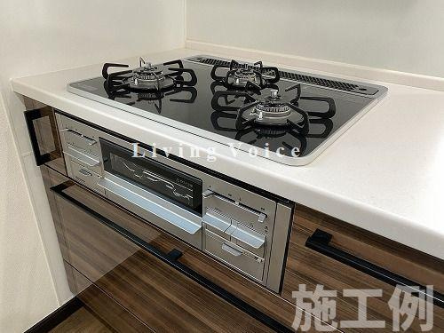 【仲介手数料０円】藤沢市高倉　新築一戸建て　4号棟　全4棟のキッチン|藤沢市高倉　新築一戸建て　4号棟　全4棟