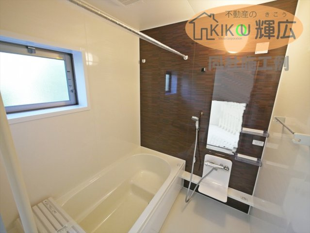 高砂市米田町米田新（全1棟）新築の浴室|同社施工例です。