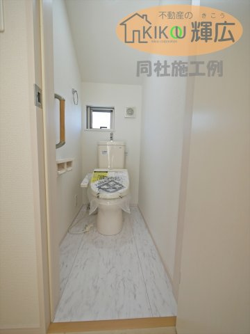 高砂市米田町米田新（全1棟）新築のトイレ|同社施工例です。