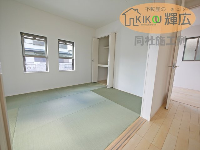 高砂市米田町米田新（全1棟）新築の和室|同社施工例です。