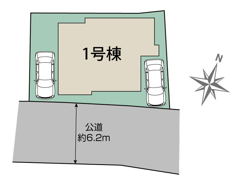 高砂市米田町米田新（全1棟）新築の間取り