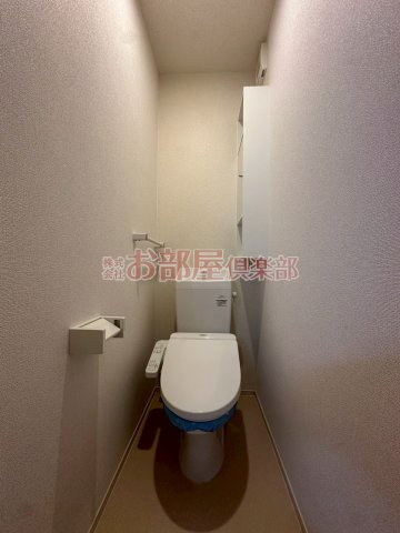ベル　リアン　セカンドBのトイレ|落ち着いた色調のトイレです