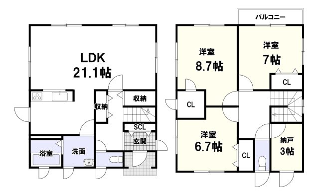南平台3丁目の間取り