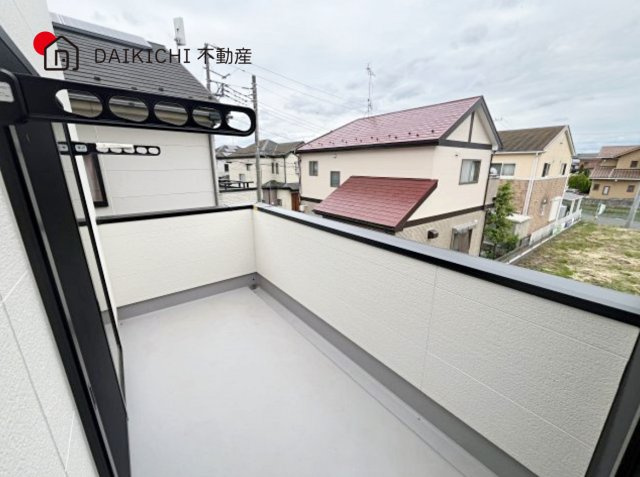 【バルコニー】 | 加須市久下第7期　ワイウッドコート　新築戸建　全10棟　6号棟