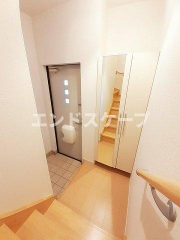 テ・ルサーマＣの玄関|高崎、前橋のお部屋探しはエンドスケープまで！お客様の理想お聞かせ下さい♪